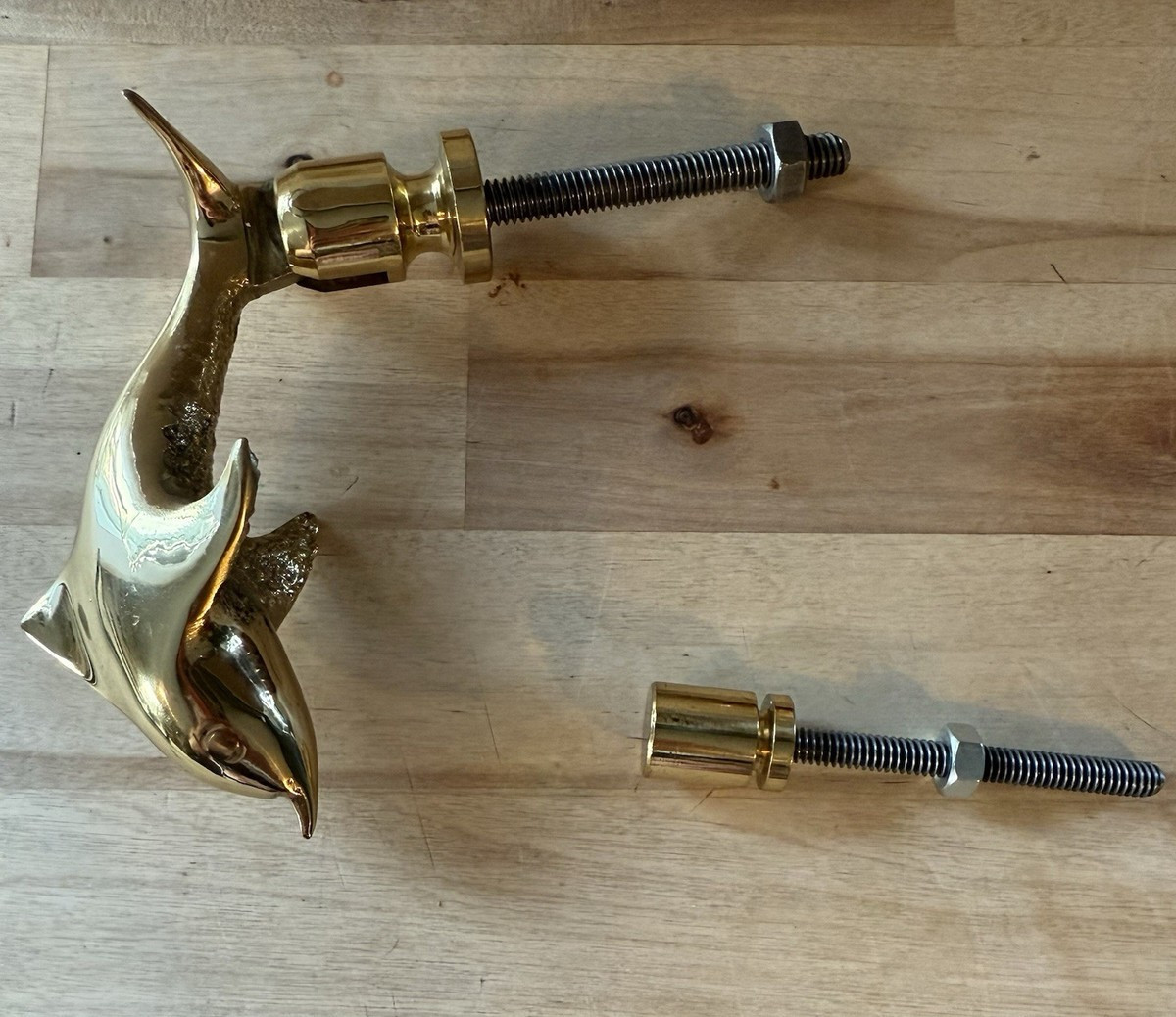 Brass Dolphin Door Knocker Vintage, Heavy Antique Nautical | eBay US