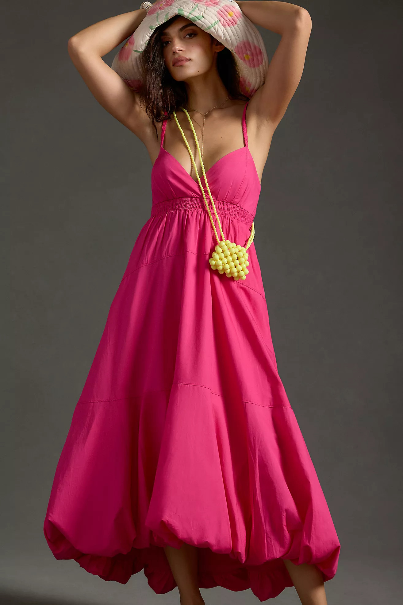 By Anthropologie Sweetheart Bubble-Hem Dress | Anthropologie (US)