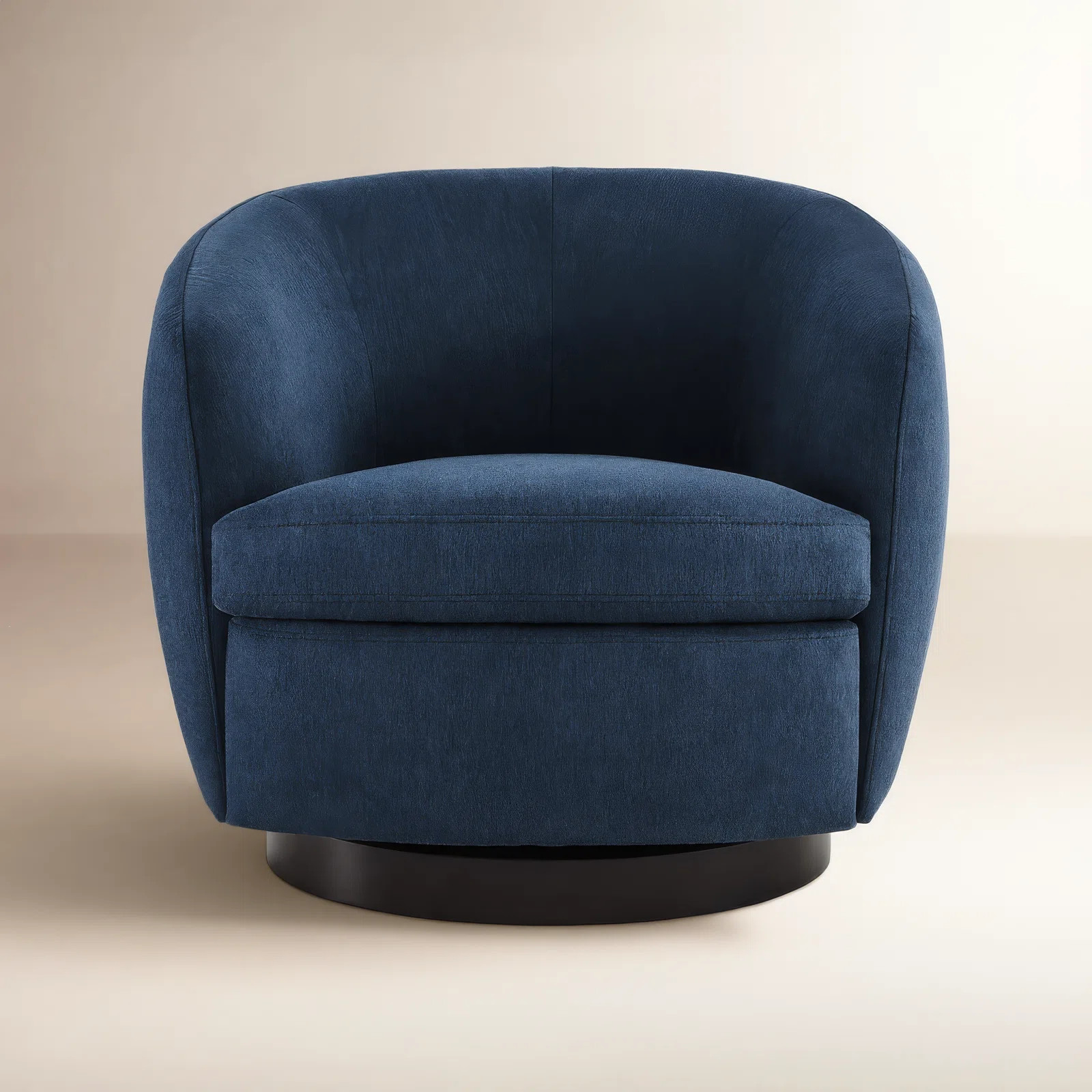 Marcy Upholstered Swivel Barrel Chair (Set of 2) | Joss & Main