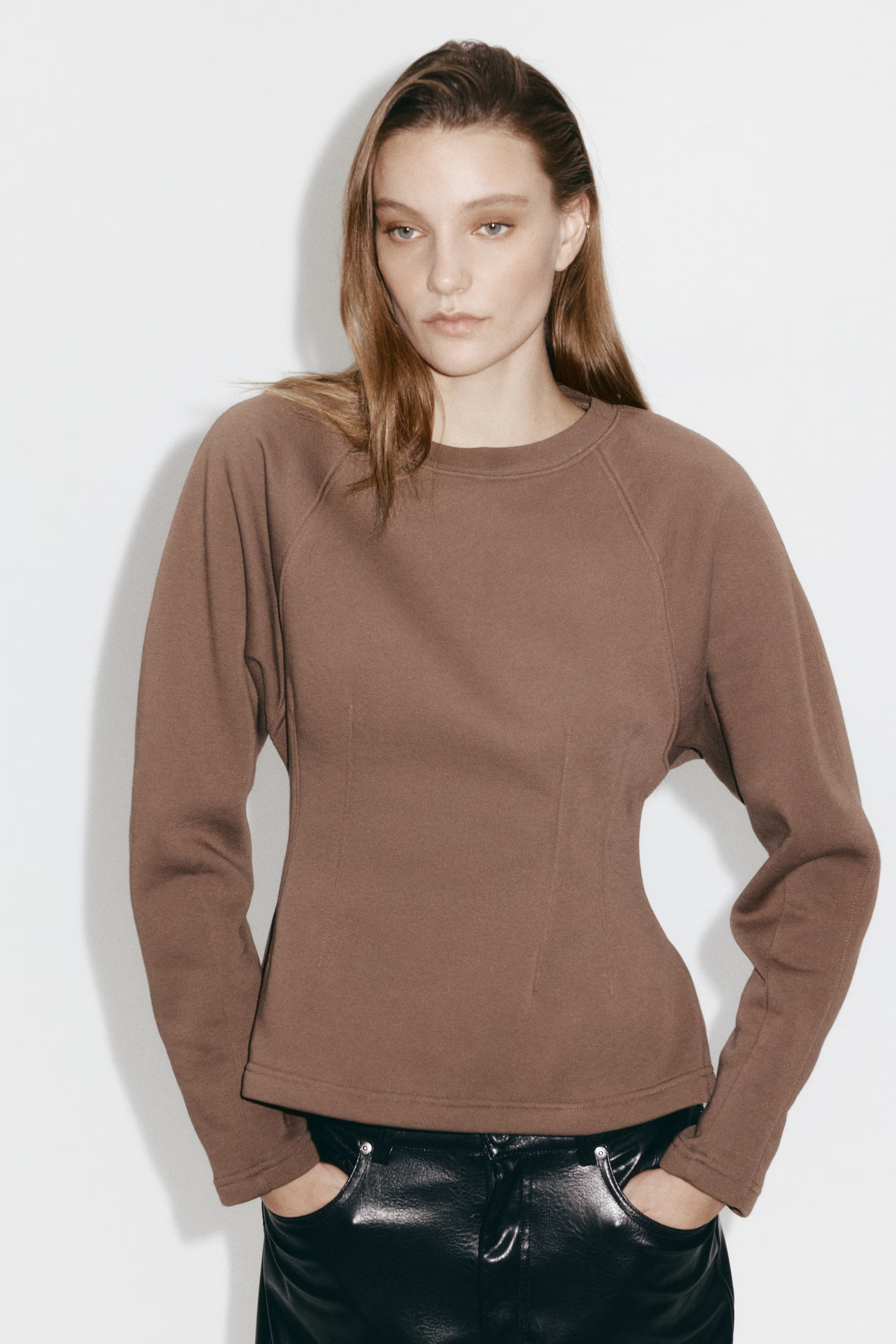 Tapered-Waist Sweatshirt | H&M (US + CA)