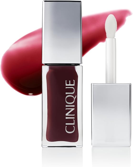 Clinique Pop Lip + Cheek Oil in 3 Iconic Shades in Black Honey, Pink and Nude Honey | Conditions ... | Amazon (US)