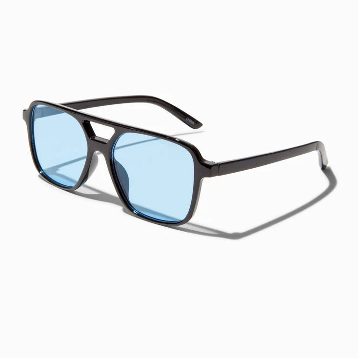 Black Aviator Sunglasses | Claire's (UK)