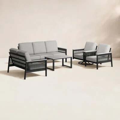 Townsend 7 - Person Sofa Seating Group with Sunbrella Cushions | Wayfair North America