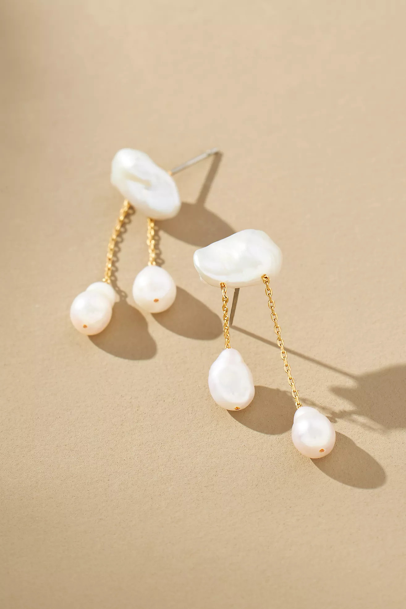 Cloud Pearl Drop Earrings | Anthropologie (US)