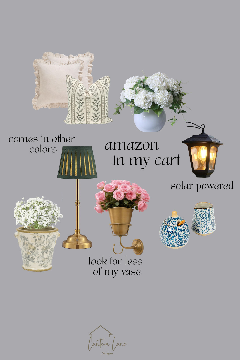 Amazon in my cart! Love the solar powered hanging lantern. I'm grabbing another wall vase to compare it to mine. The rechargeable light comes in other colors but I love the green.

spring home decor, home decor, amazon home decor 

 #LTKSeasonal #LTKHome