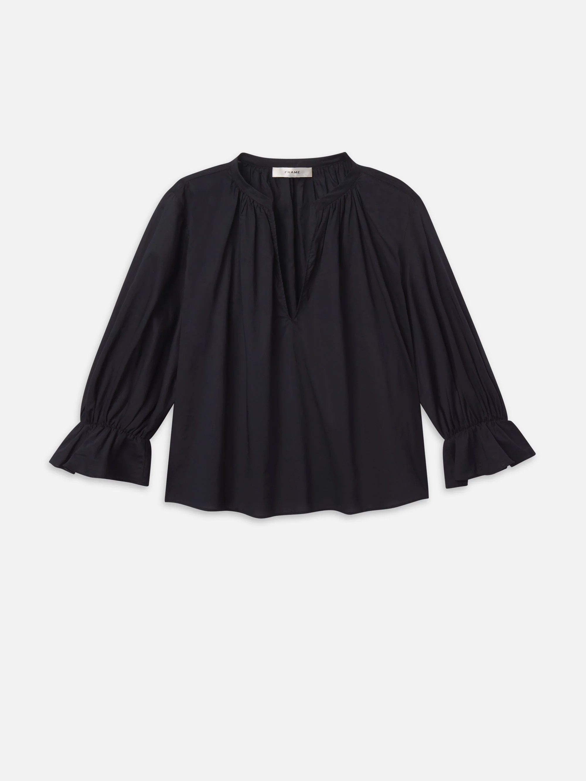 The Poet Blouse -- Navy | Frame Denim
