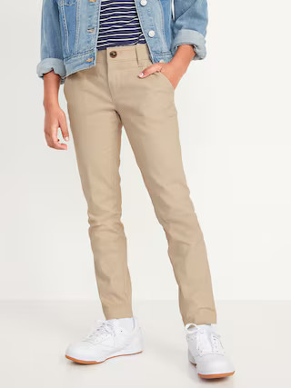 Skinny School Uniform Pants for Girls | Old Navy (US)