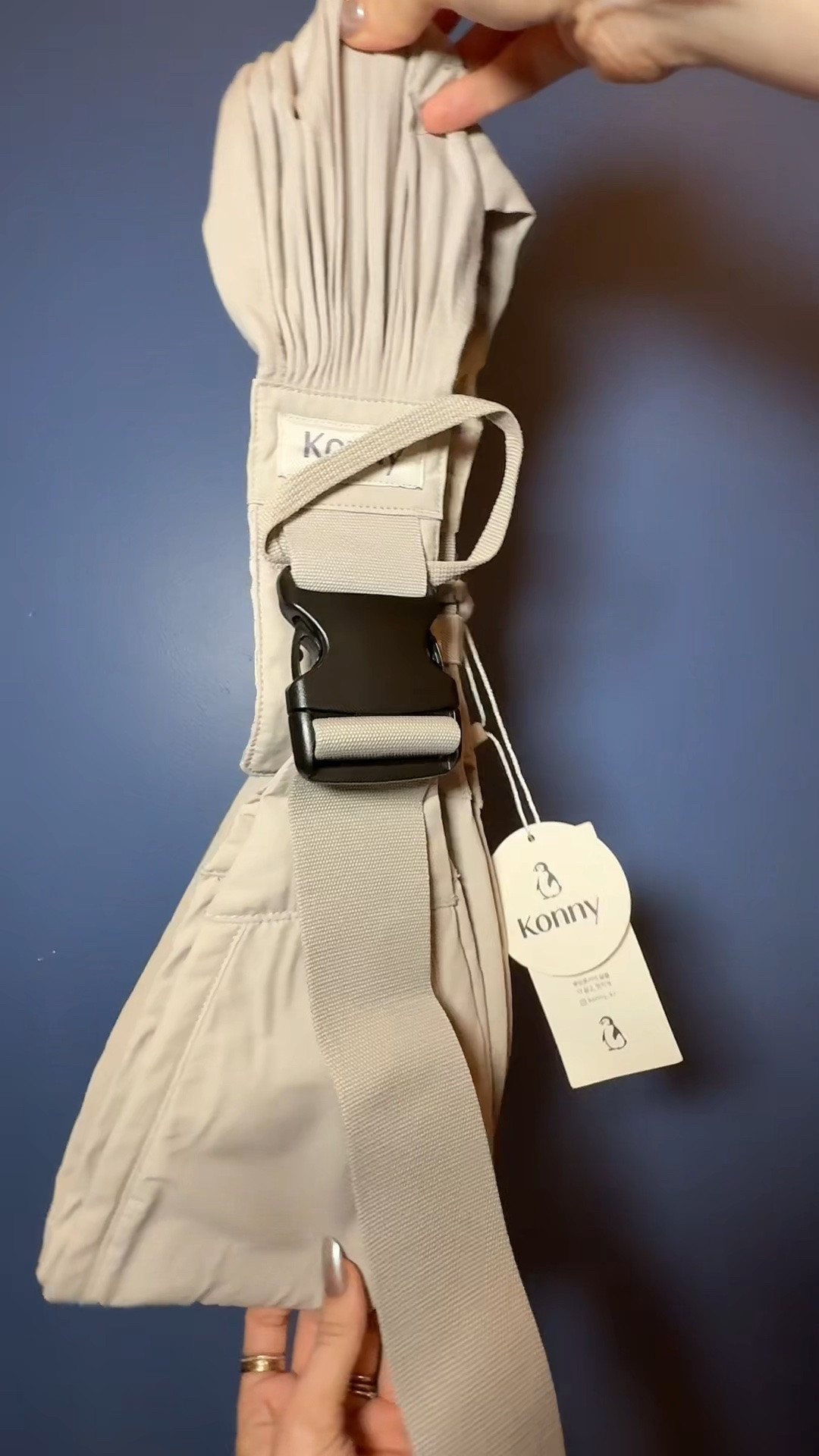 Baby toddler swing carrier and the cutest scalloped bibs. Perfect for teething. Carrier is color grey beige.