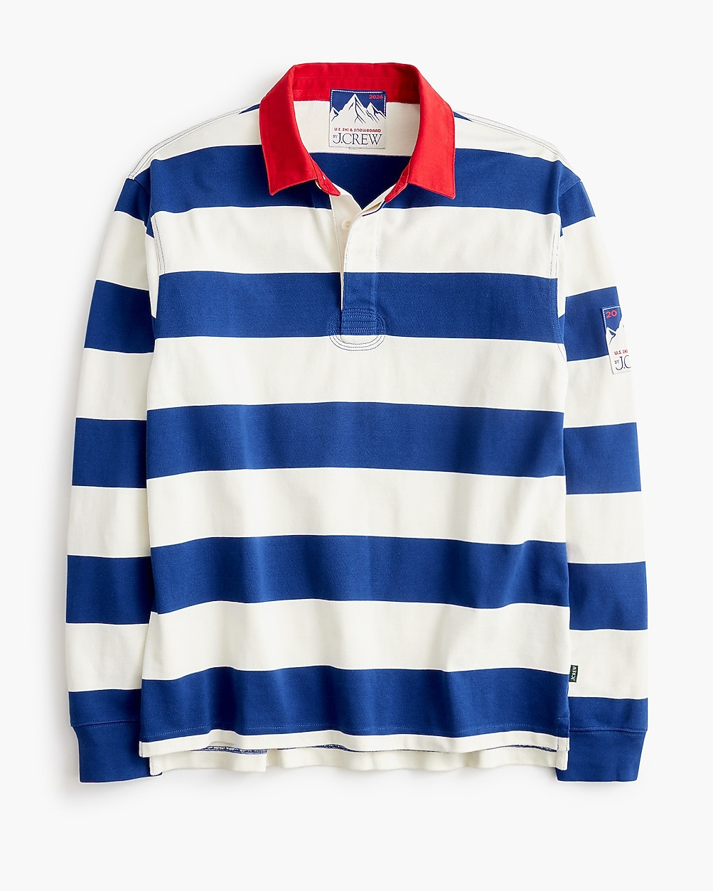 U.S. Ski & Snowboard by J.Crew rugby shirt in stripe | J.Crew Factory