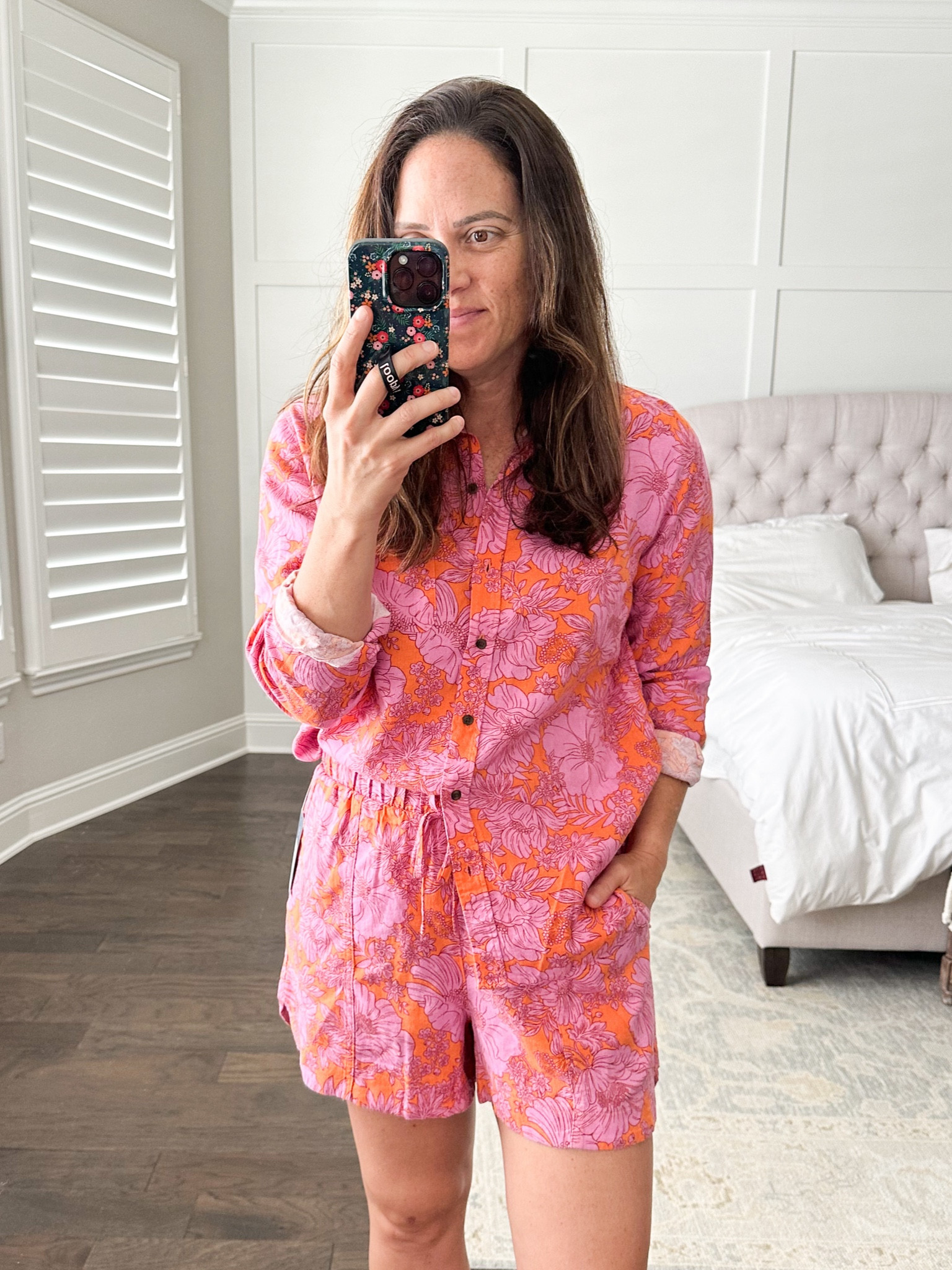 Target matching pieces 
Matching shirt and shorts look! 
Love the vibe a matching set gives off! 
Button up blouse - tts (in a size small) 
Shorts - tts (wearing medium - I’m a size 6)

#LTKMidsize #LTKOver40 #LTKStyleTip