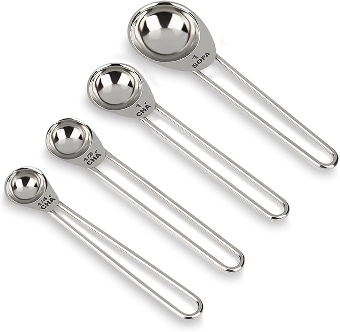 Conjunto de medidores, Colheres, Top Pratic, Inox, Brinox | Amazon (BR)