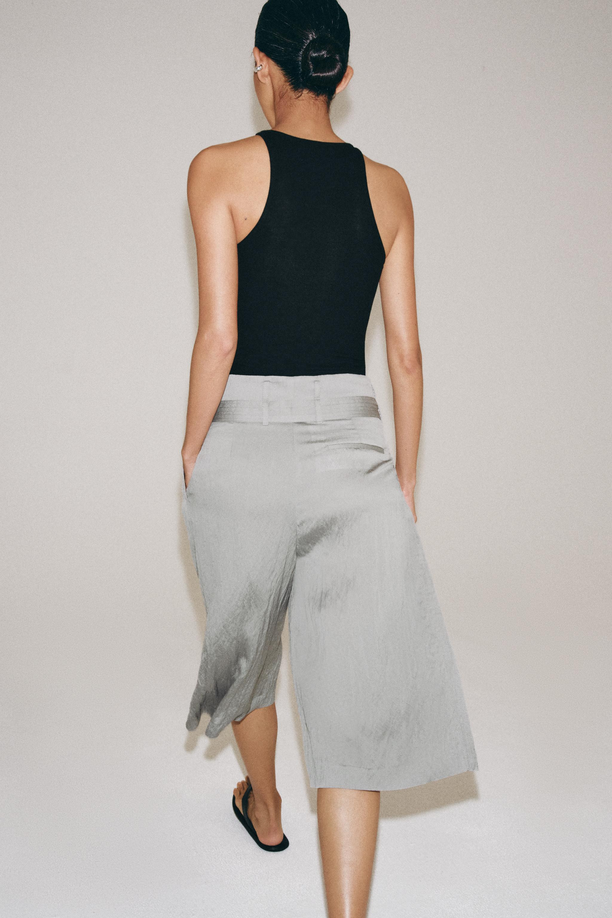 COTTON HALTER TOP | Zara US