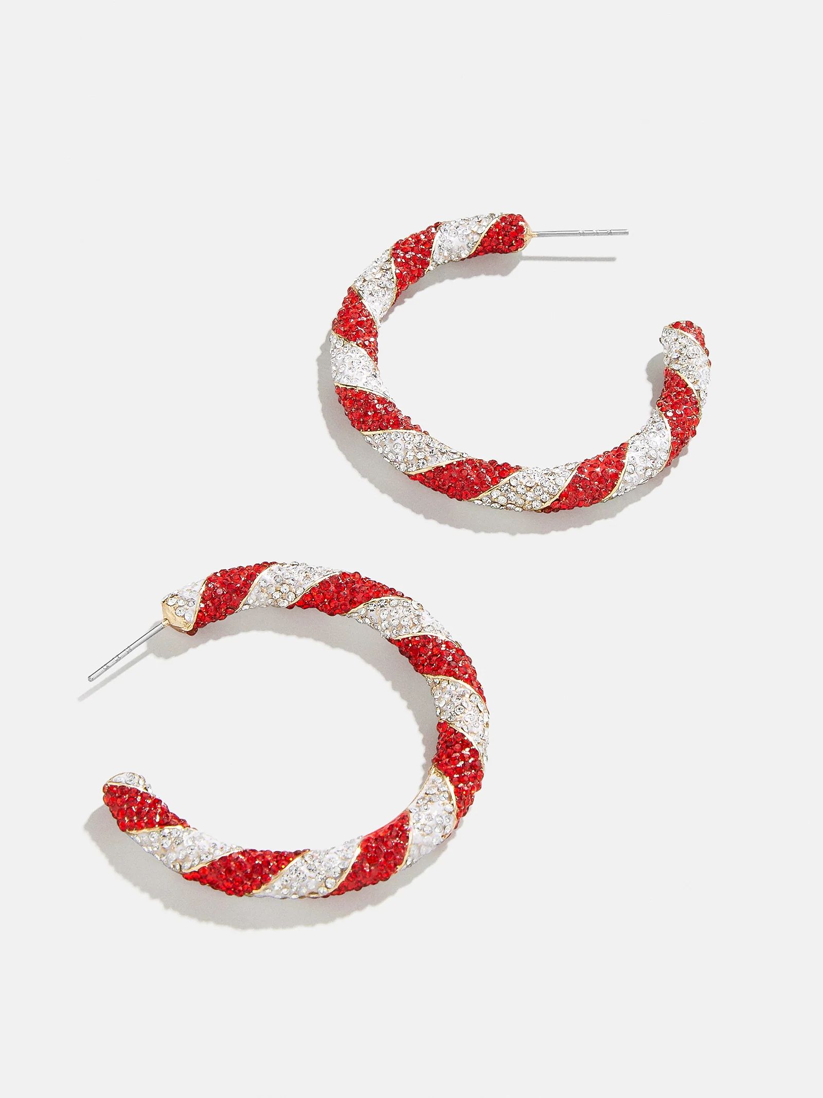 Mint to Be Earrings - Red/White | BaubleBar (US)