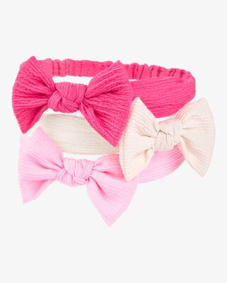 Baby 3-Pack Headwraps - Pink | Carter's Inc