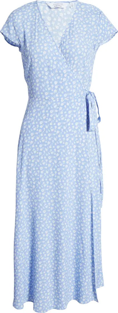& Other Stories Print Wrap Front Dress | Nordstrom | Nordstrom