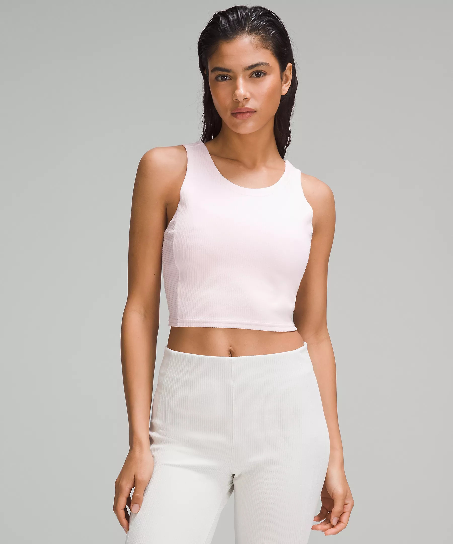 Ribbed Softstreme Cropped Tank Top | Women's Sleeveless & Tank Tops | lululemon | Lululemon (US)