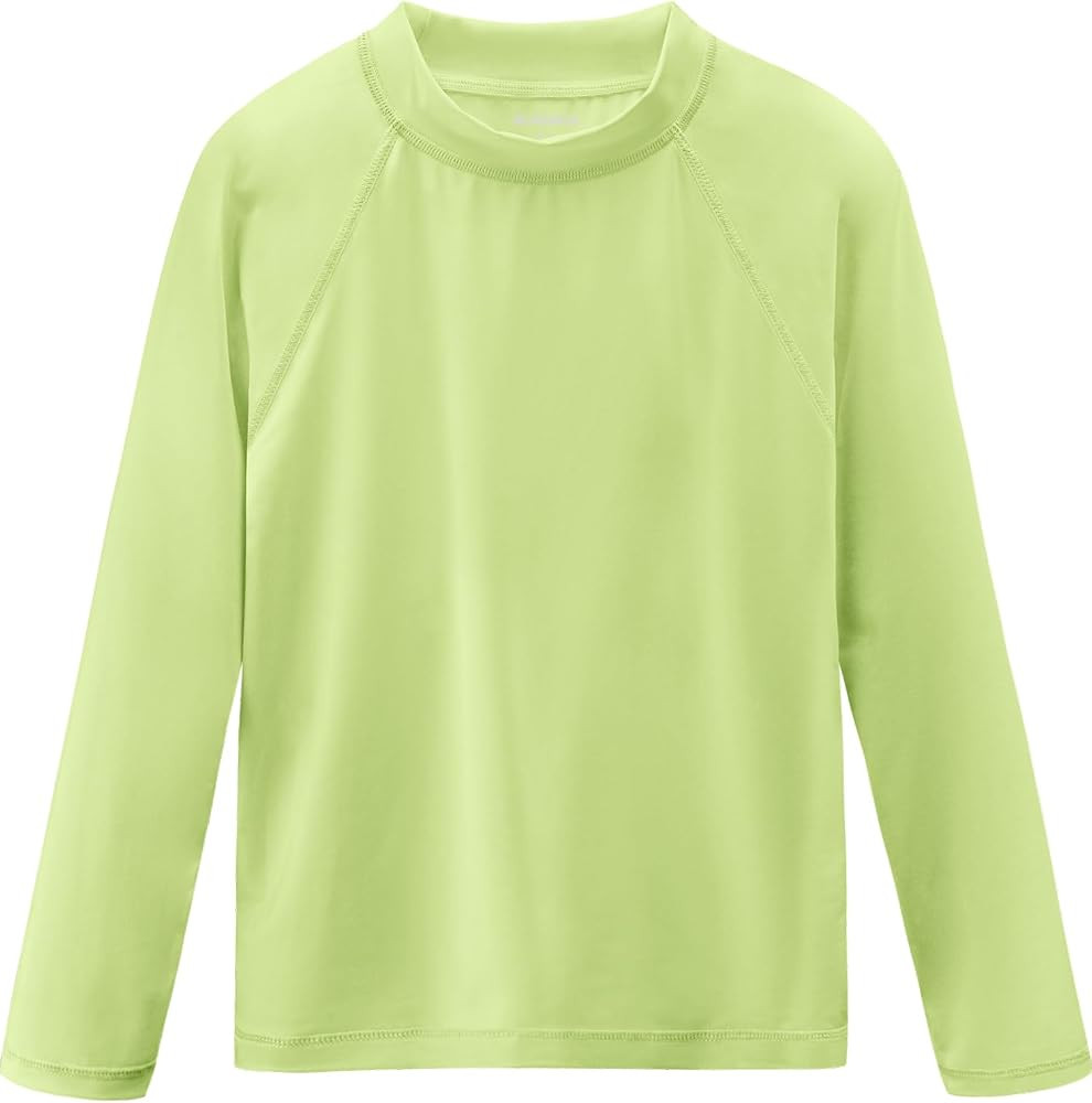 Boys Rash Guard Swim Shirts Long Sleeve UPF 50+ Swimwear Youth Kids Sun Protection SPF Water Surf... | Amazon (US)