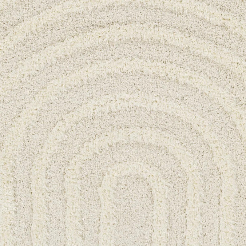 Bartletto Beige Shag Area Rug | Wayfair North America