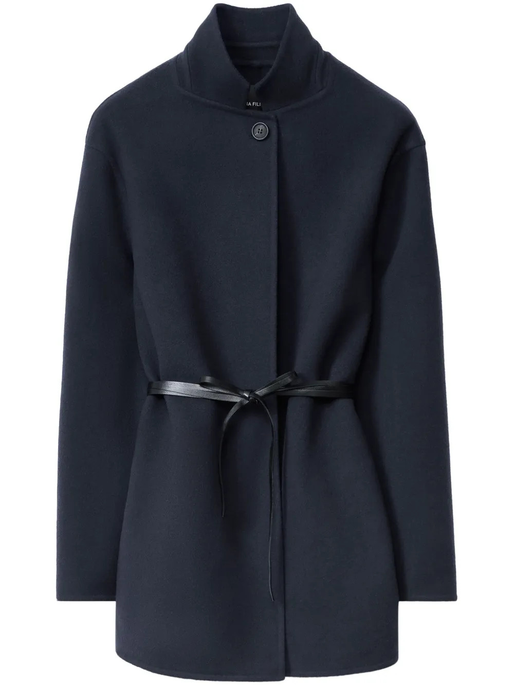 Fabiana Filippi Belted Jacket | Blue | FARFETCH BR | Farfetch (BR)