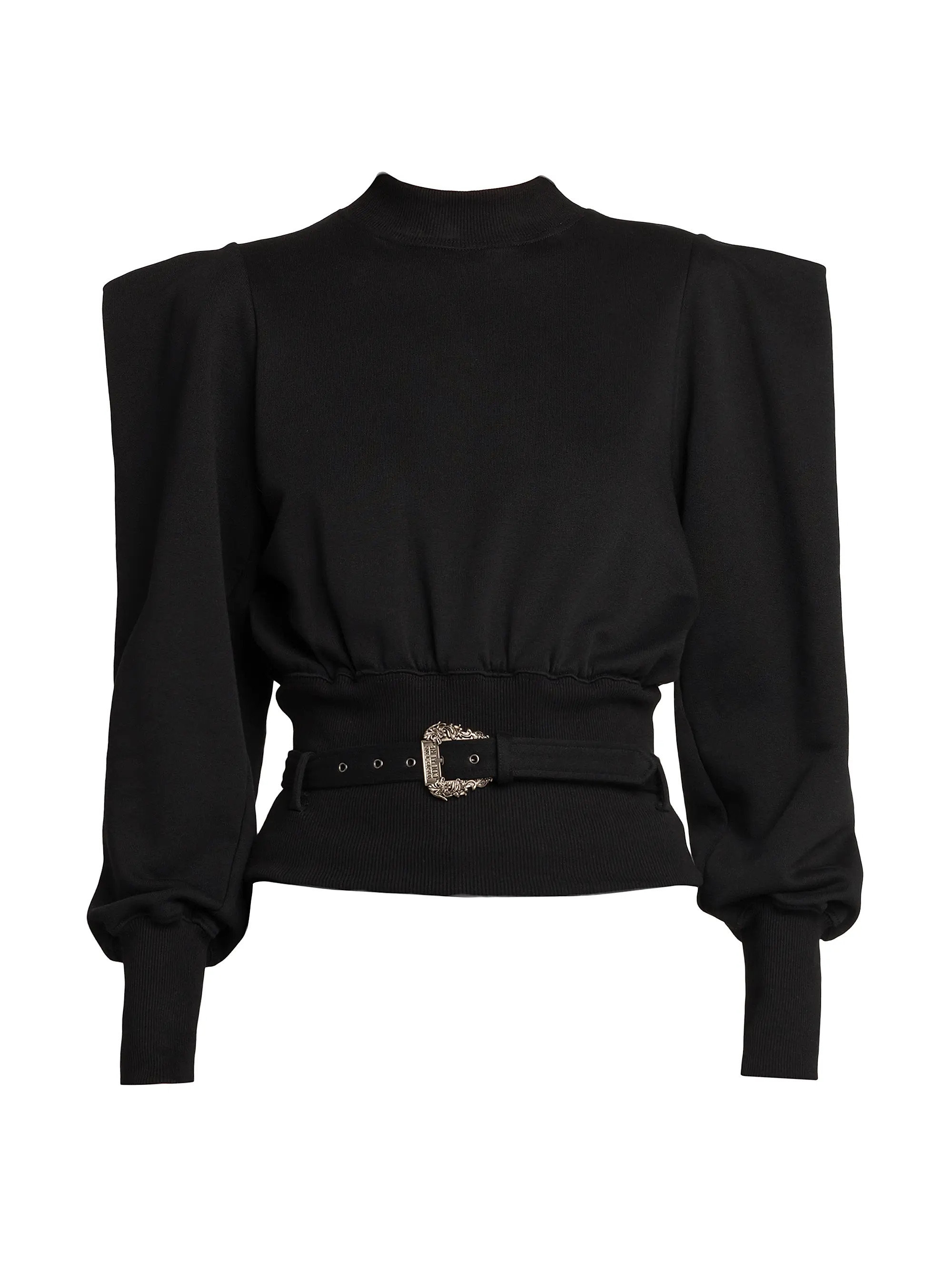 Cinched Cotton Sweatshirt | Saks Fifth Avenue