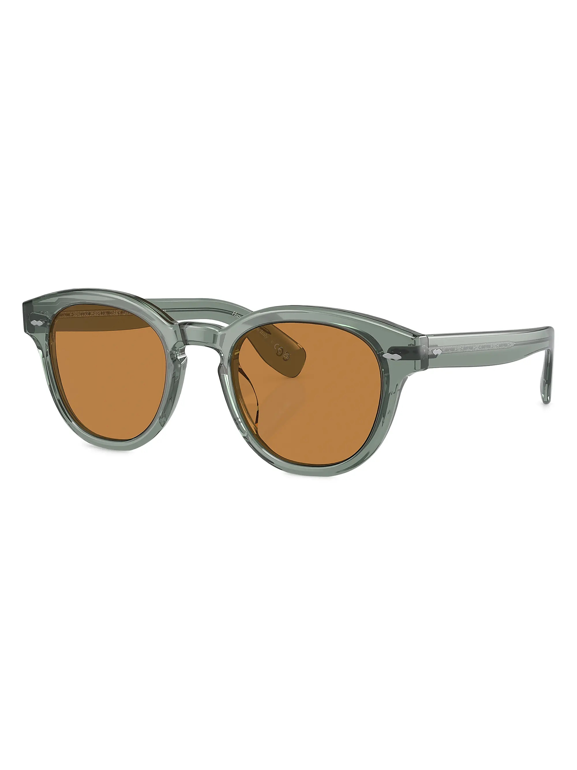 Cary Grant Pillow 50MM Round Sunglasses | Saks Fifth Avenue