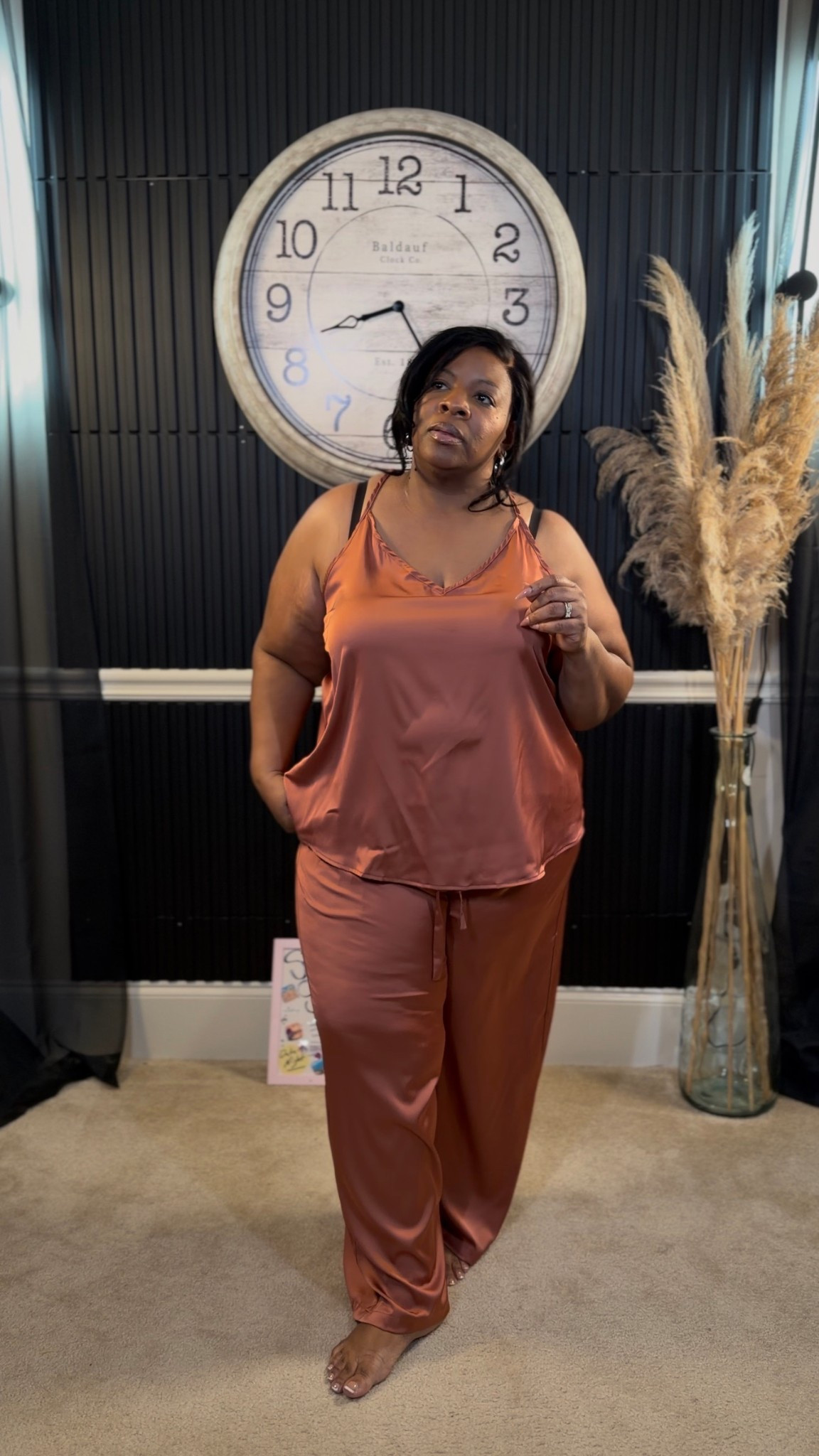 Satin Pajama Set