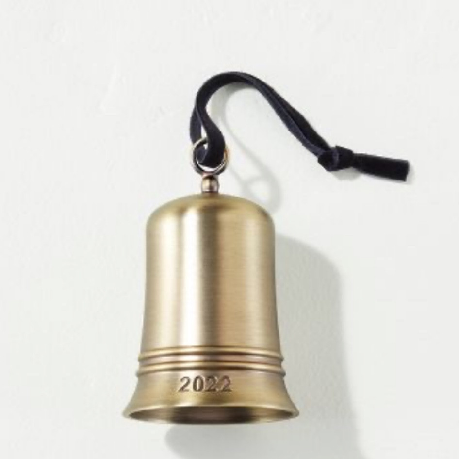Brass finish ornament
Bell
Gold
Hearth and hand 
Target
Joanna Gaines
Decor
Christmas Tree
Xmas
Gift
Present

#LTKhome #LTKSeasonal #LTKHoliday