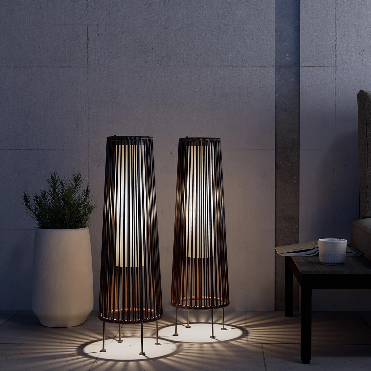 GORDES Floor Solar Light (Set of 2) | Wayfair North America