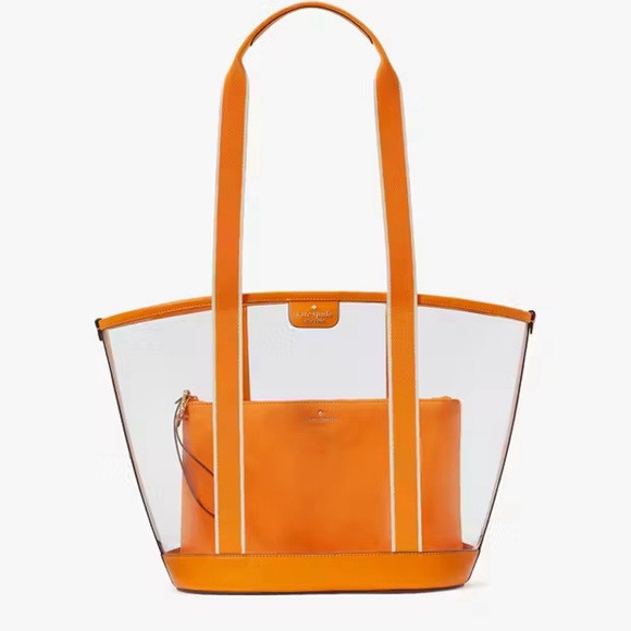 NWT Kate Spade Clare See Through Tote
Color Tumeric Root Multi (Orange) | Poshmark