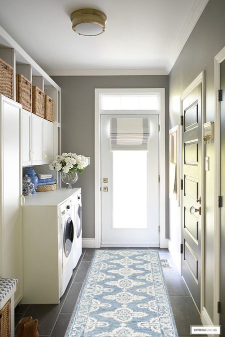 Our new laundry room rug is the perfect addition in here! 

#LTKstyletip #LTKhome #LTKFind