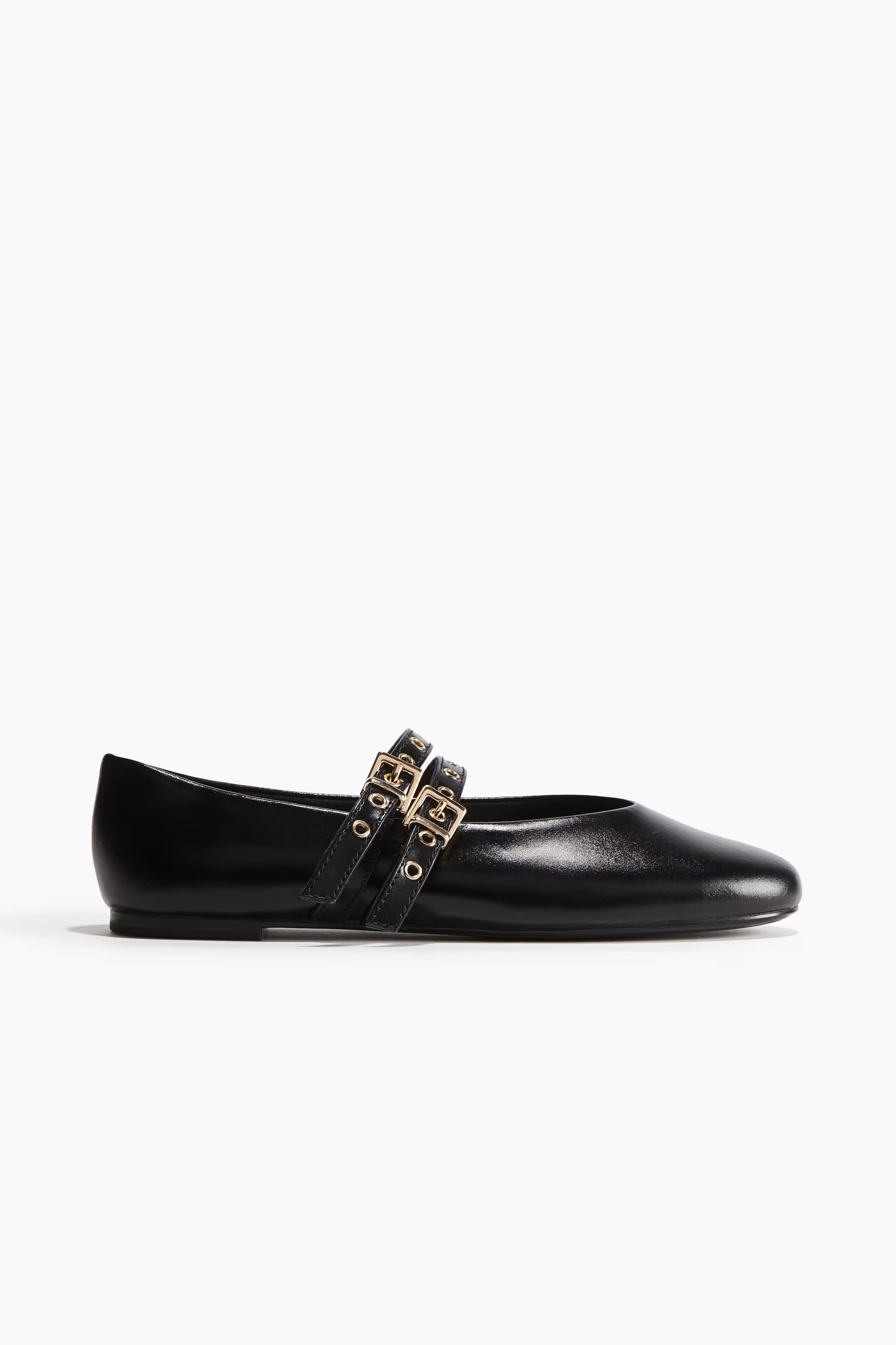 Leather Ballet Flats | H&M (US + CA)