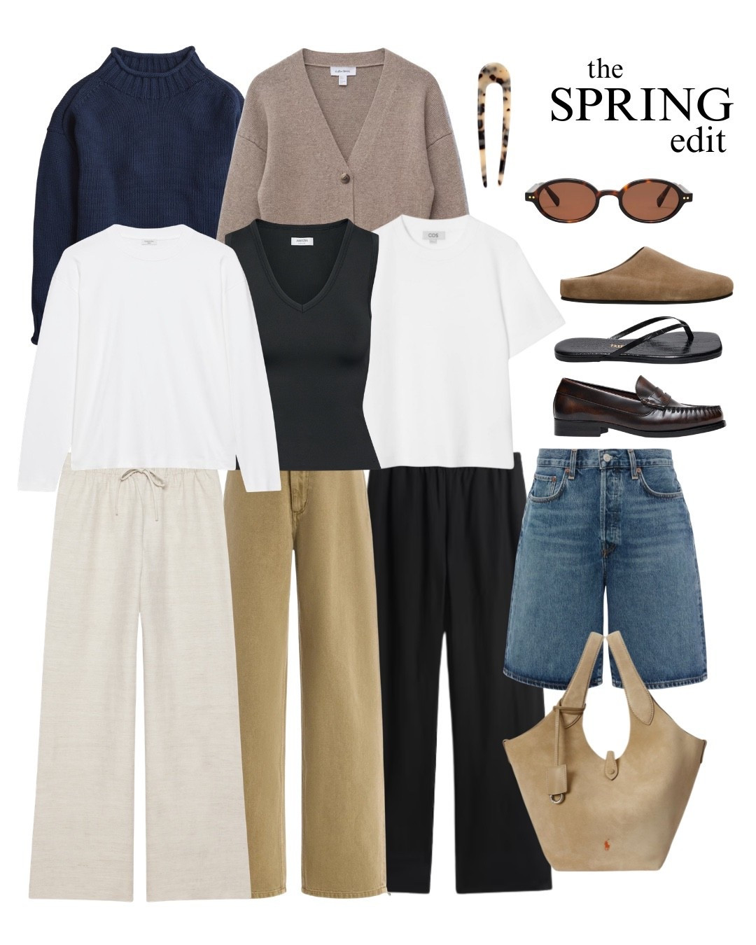 Spring capsule wardrobe 

#LTKootd
