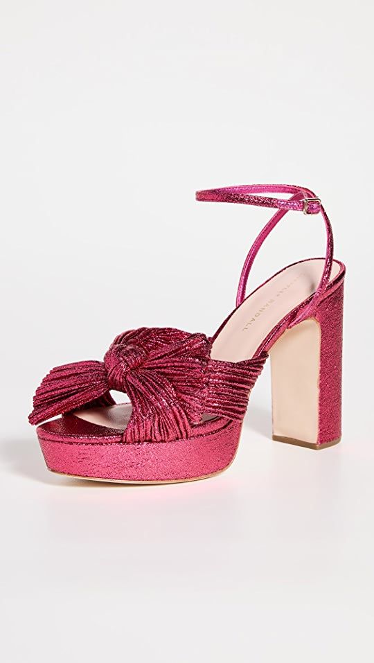 Natalia Pleated Platform Sandals | Shopbop