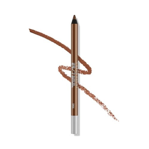 URBAN DECAY 24/7 Glide-On Waterproof Eyeliner Pencil - Smudge-Proof, Long-Lasting, Transfer-Proof, Up to 16HR Wear, Smooth No-Tug Formula, Smog (Copper Shimmer) - 0.04 oz | Amazon (US)
