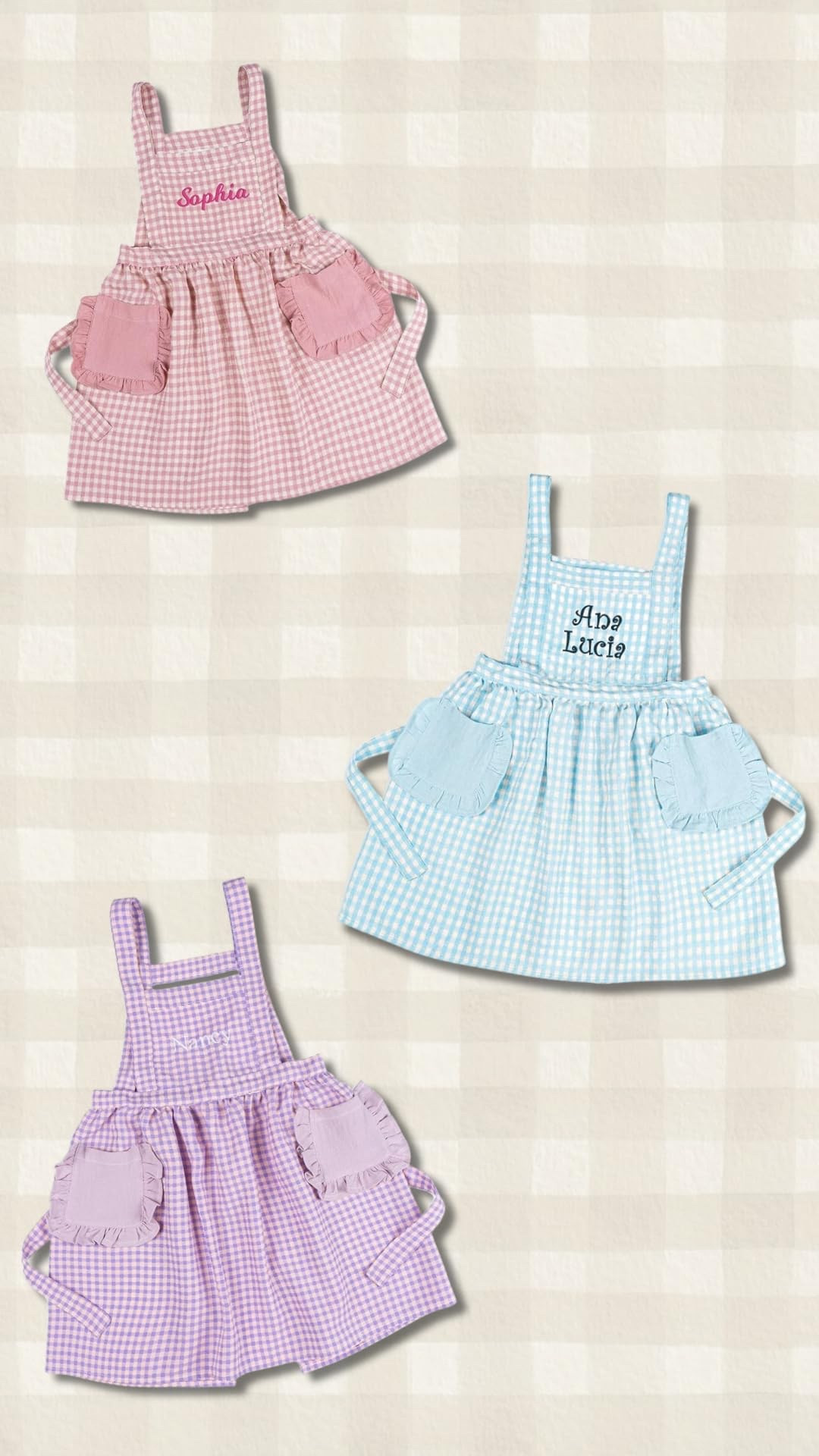 The most adorable (and customizable) aprons for little girls 🥹

#LTKootd #LTKmomlife #LTKKids