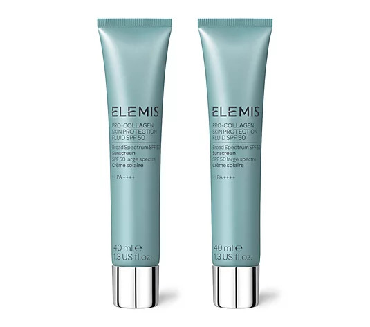 ELEMIS Pro-Collagen Skin Protection SPF50 Duo | QVC