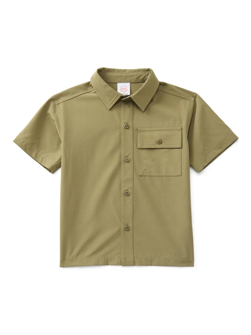 Wonder Nation Toddler Boys Adventure Shirt, Sizes 12M-5T | Walmart (US)