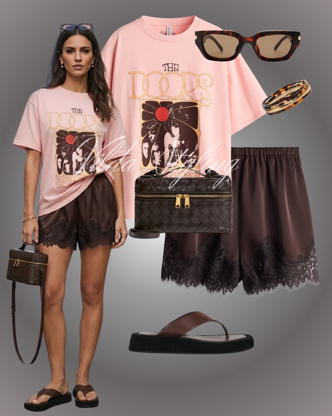 Oversized tee + satin lace shorts = the perfect summer combo. #LTKFashion #CasualChic

#LTKspring #LTKsummer #LTKstyletip