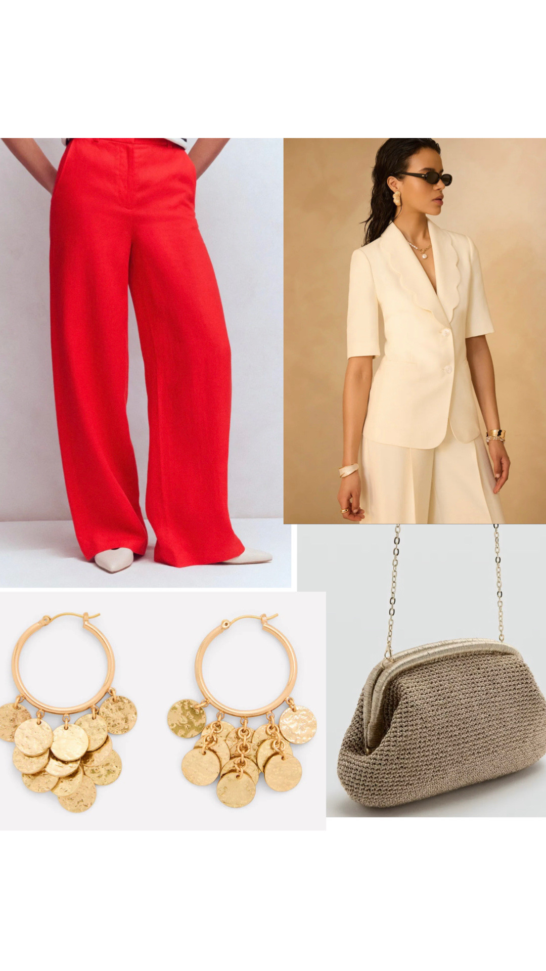 Red cream and gold go so well together in an outfit and here are some lovely items to make up this colour combination!

#LTKuk #LTKspring #LTKsummer