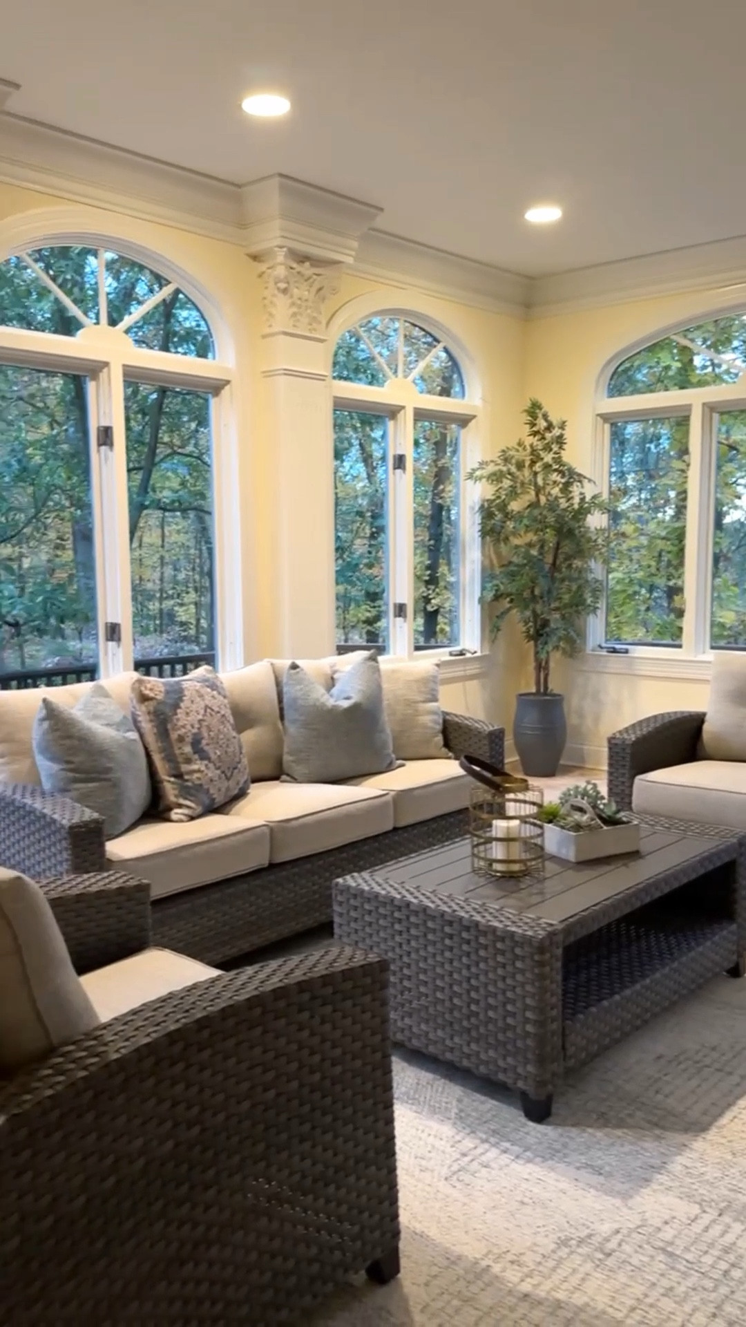 The one set we use on repeat—inside and out🤍 This conversation set makes any space feel like a luxury resort. It’s a solid quality set & very comfortable. 

#ashleyfurniture outdoor furniture, patio furniture

#LTKSaleAlert #LTKHome #LTKSeasonal