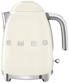 Smeg KLF03CRUS 50's Retro Style Aesthetic Electric Kettle with Embossed Logo, Cream | Amazon (US)