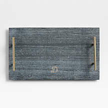 Hayes Marble Serving Board Cheese Board Platter with Handles + Reviews | Crate & Barrel | Crate & Barrel