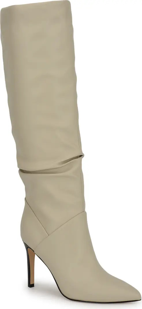 Perino Pointed Toe Knee High Boot (Women) | Nordstrom