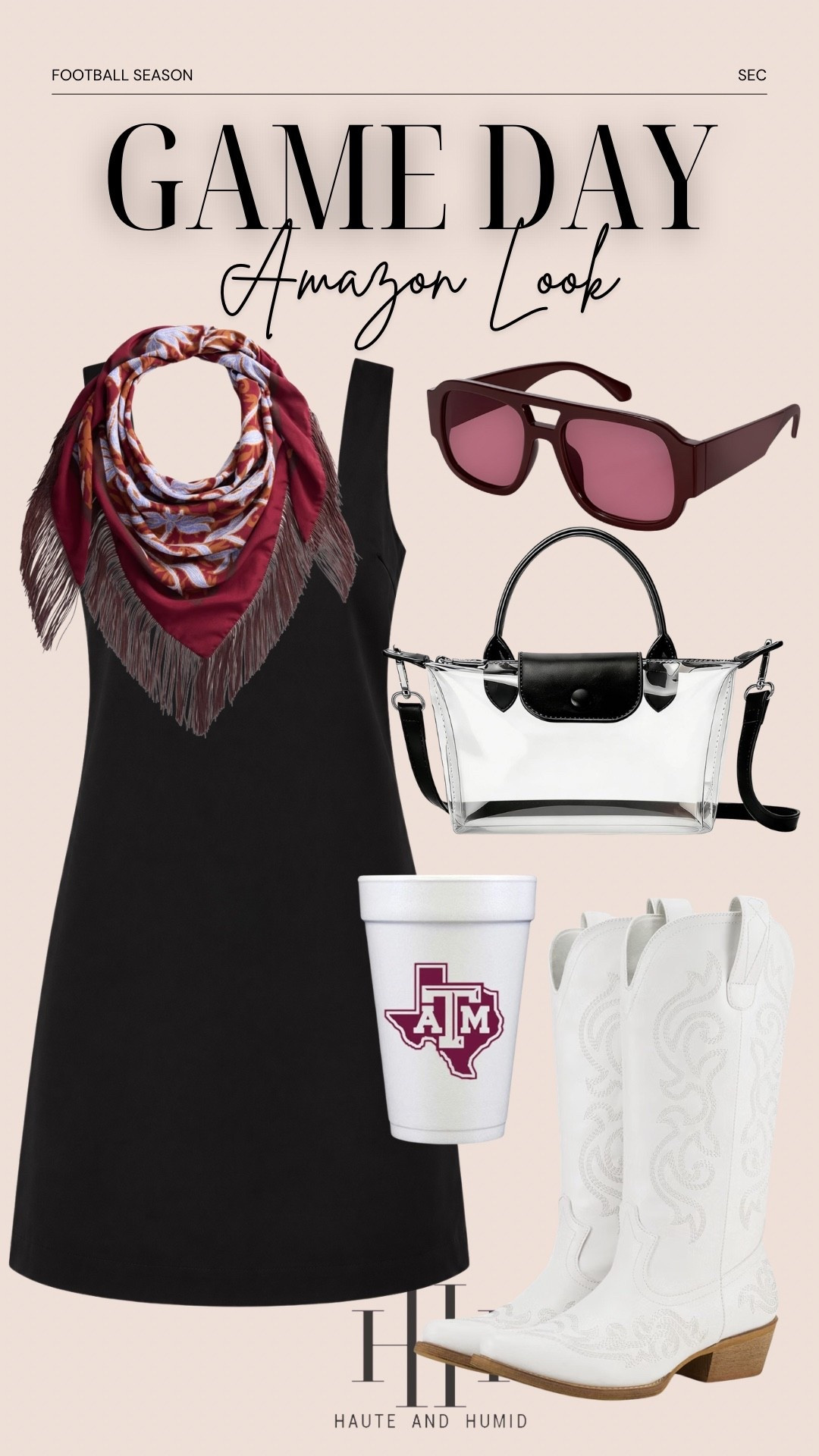 College game day outfit
SEC football
Texas a&m
Aggies