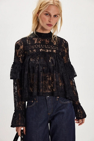 Lilabeth Lace Top | Free People (Global - UK&FR Excluded)