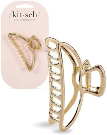Kitsch Metal Hair Clips for Women - Durable & Elegant Metal Claw Clips, Perfect for Everyday Use ... | Amazon (US)