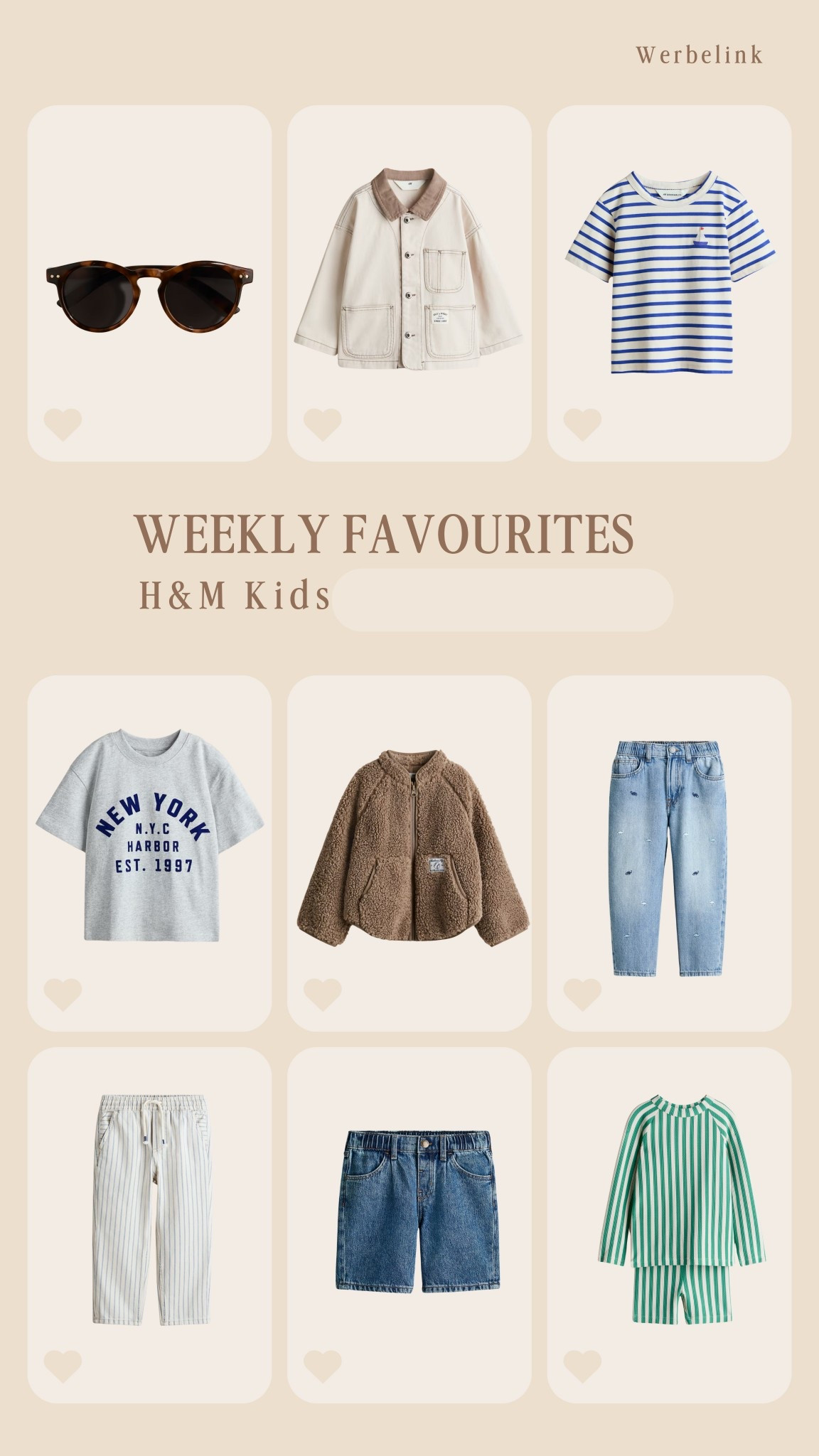 Weekly Favourites H&M Kids 

#LTKspring #LTKdeutschland #LTKkids