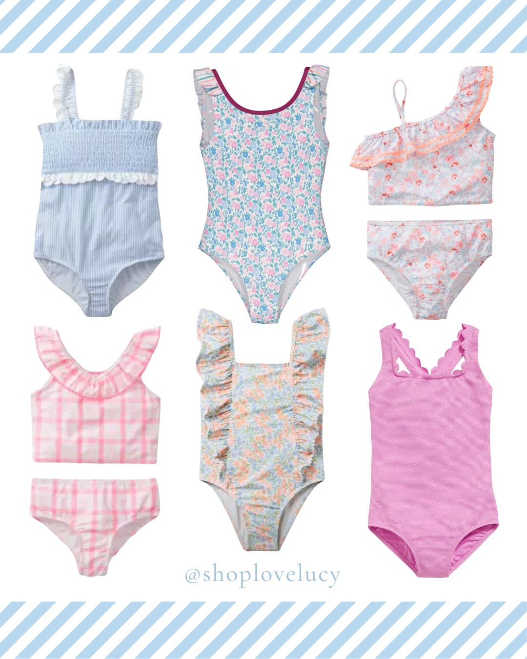 A roundup of classic little girl swimsuits—think sweet florals, soft pastels, and timeless details.

#LTKKids #LTKSwim #LTKFamily