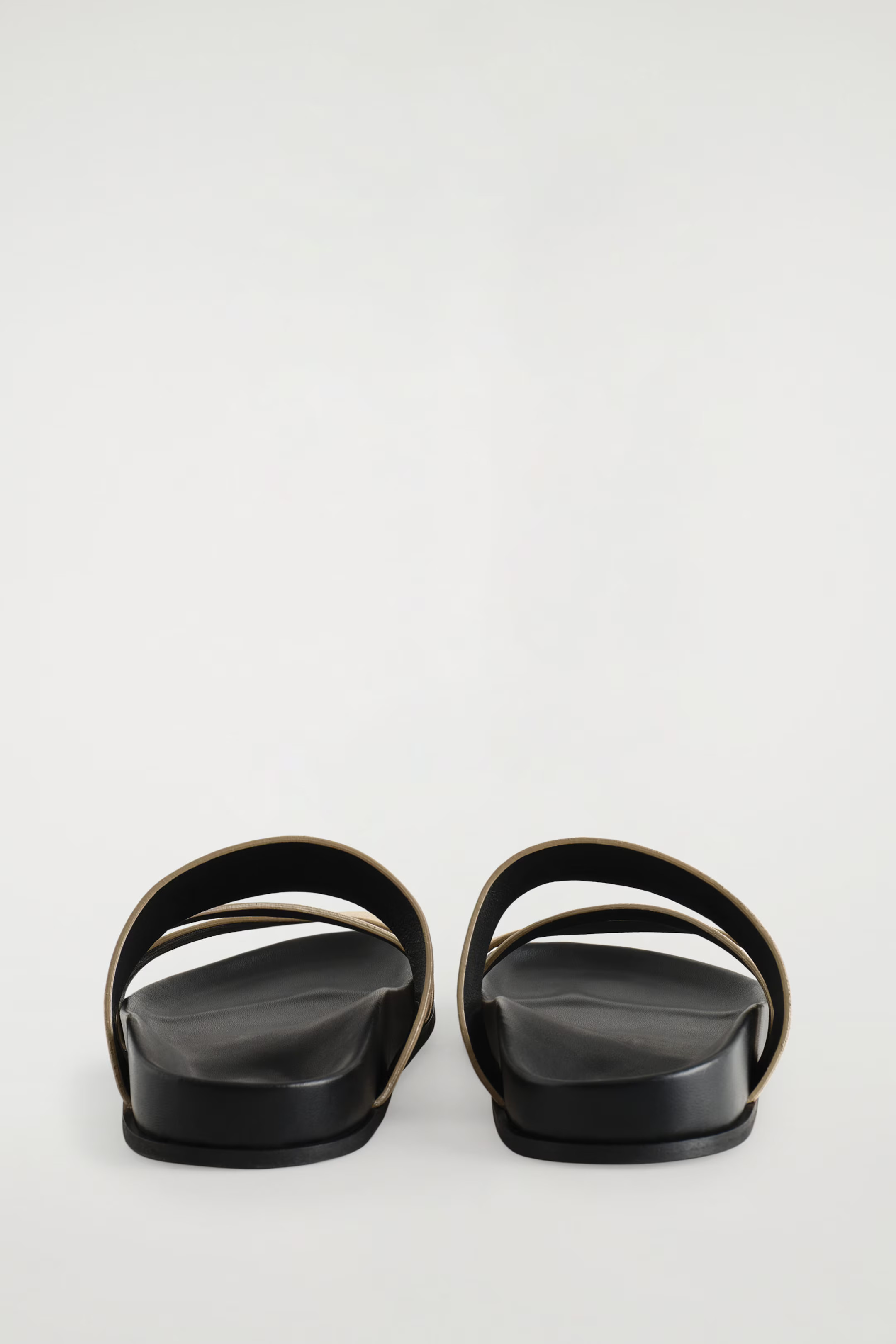 MULTI-STRAP SUEDE SANDALS - BEIGE | COS | COS UK