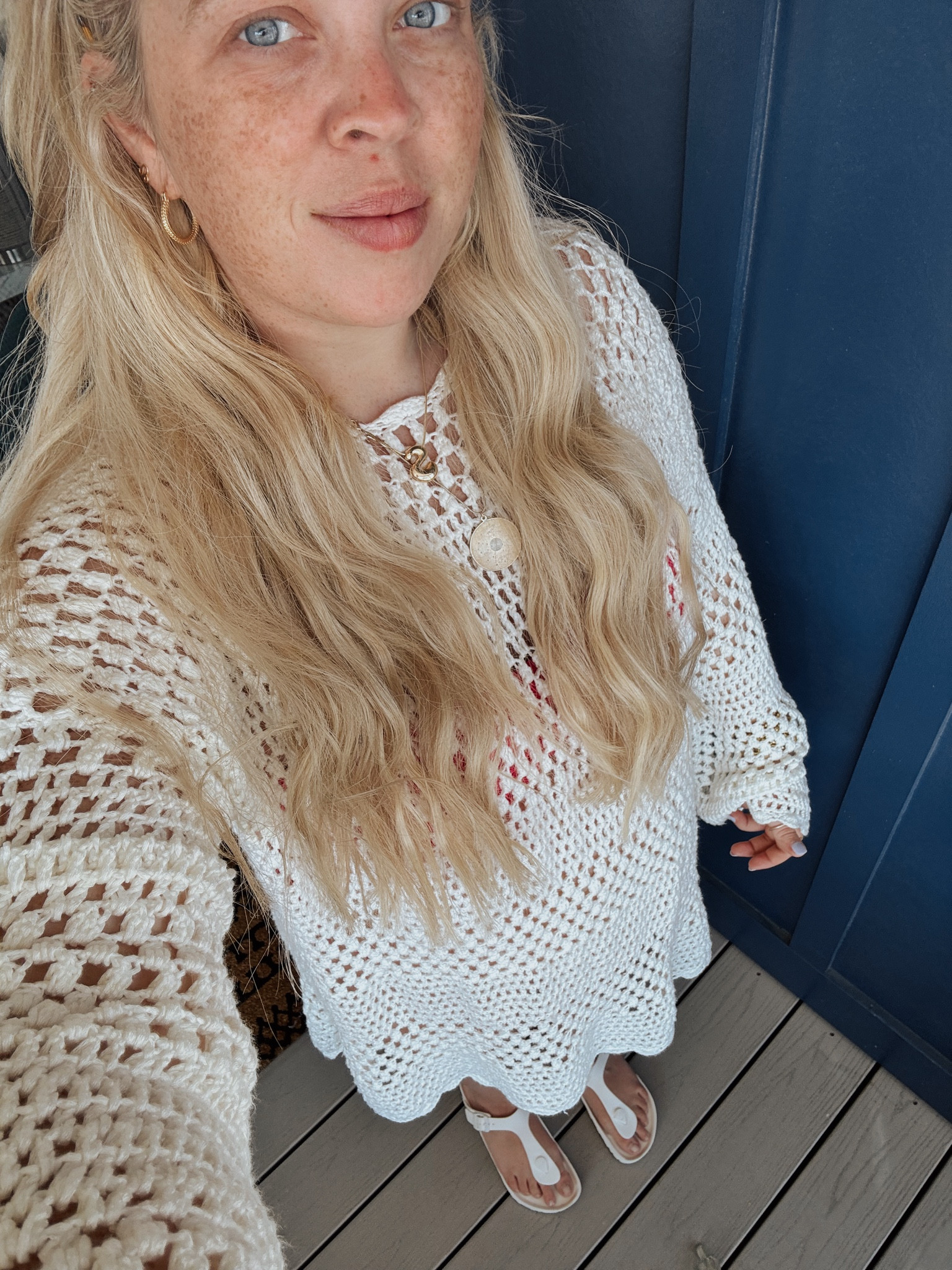 Cover up size XL. Swimsuits are mix and match. I’m wearing a 38 C and an XL in the bottoms. 

#LTKMidsize #LTKSummerSales #LTKSwim